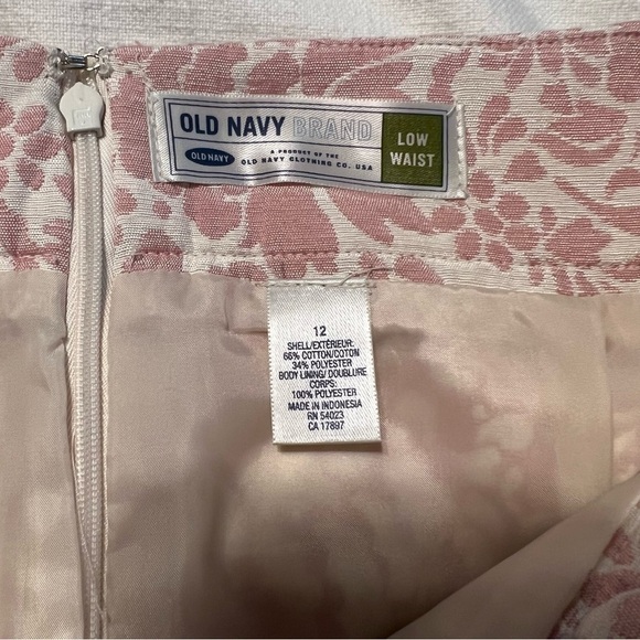 OLD NAVY (NWT) Brocade Fully Lined Pencil Skirt Size 12 - Picture 6 of 7
